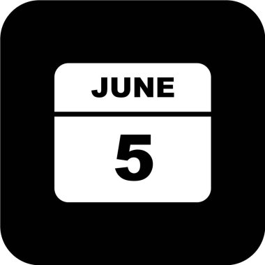 Takvim simgesi tasarımı, vektör illüstrasyonu