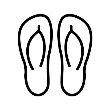 flip flops vektör illüstrasyonu