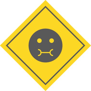 Hasta Emoji Simgesi Moda Tarzı İzole Arkaplan