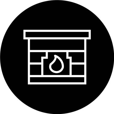 Bir mutfak simgesinin vektör çizimi