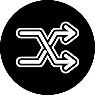 Simgeyi Moda Biçiminde Karıştır İzole Arkaplan