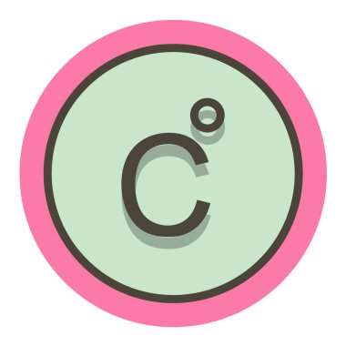 Bir yüzme havuzu simgesinin vektör çizimi