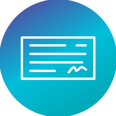 belge simgesi vektör illüstrasyonu