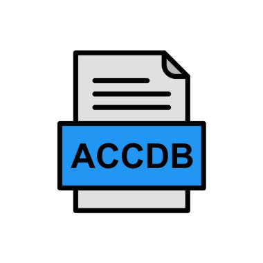 dosya biçimi simgesi, vektör illüstrasyonu