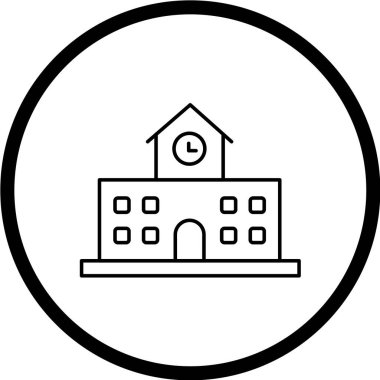 Modern eğitim ikonunun vektör illüstrasyonu