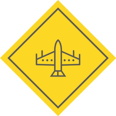 Trafik işareti simgesi. vektör illüstrasyonu 