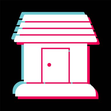 Dükkan Simgesi Moda Biçiminde İzole Arkaplan