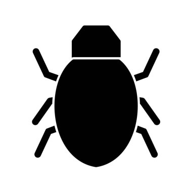 hata böceği simgesi vektör illüstrasyon grafik tasarımı