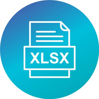 tipik dosya biçimi vektör illüstrasyonu 