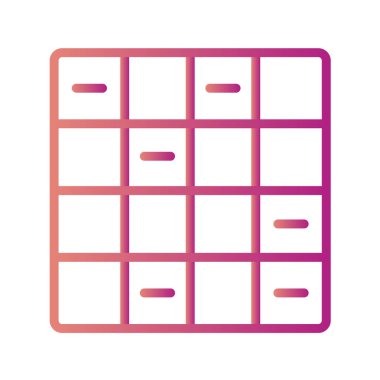 Modern b 'nin vektör illüstrasyonunda simge eksikliği oyunu