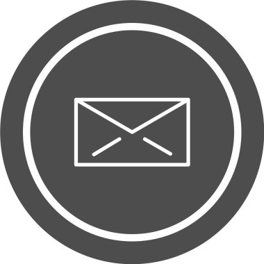 E- posta simgesi vektör illüstrasyonu