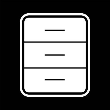  Moda Biçiminde Arşiv Simgesi İzole Arkaplanı 