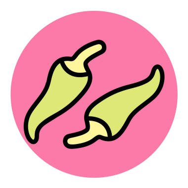 Gıda Web ikonu vektör illüstrasyonu 