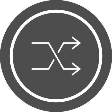 Simgeyi Moda Biçiminde Karıştır İzole Arkaplan