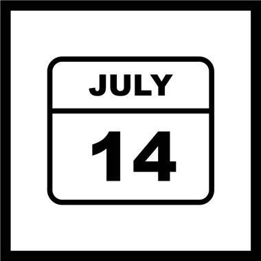 Takvim simgesi tasarımı, vektör illüstrasyonu