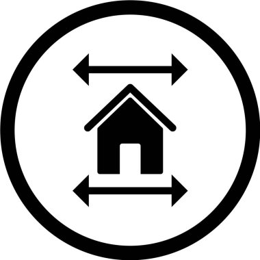 Yol simgesi, vektör illüstrasyonu