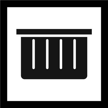 Modern b 'nin vektör illüstrasyonu eksik simgesi