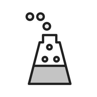 kimyasal formül simgesi, vektör illüstrasyonu