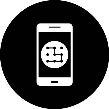 cep telefonu simgesi. vektör illüstrasyonu