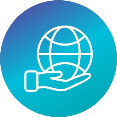 minimalist vektör illüstrasyonu, uygulama simgesi