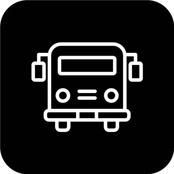 Ícone Transporte Ilustração Vetorial — Vetor de Stock