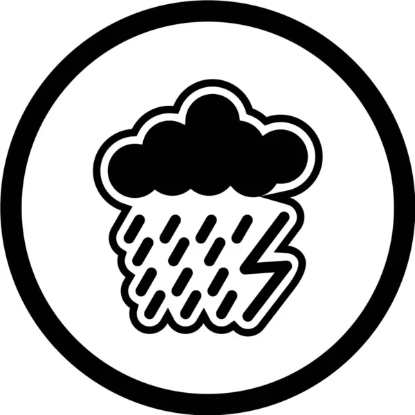 Wolkensymbol Vektorillustration — Stockvektor