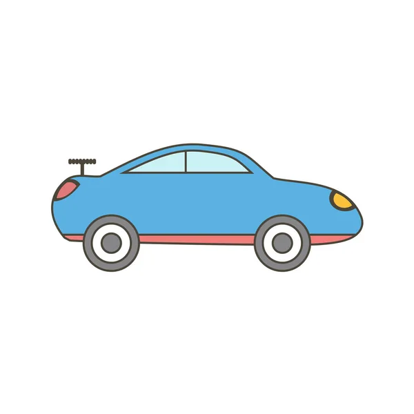 Autoschild Symbol Vektorillustration — Stockvektor