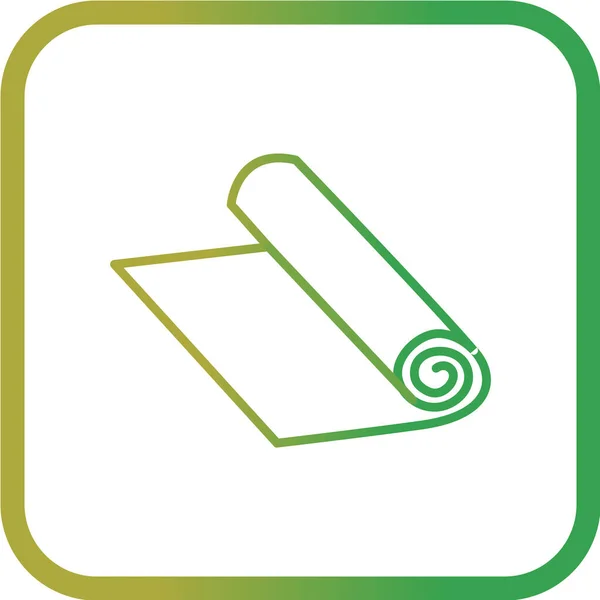 Vector Illustration Paper Icon — Stock Vector