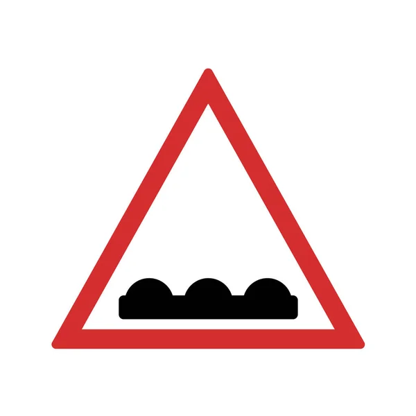 Pictogram Verkeersbord Vectorillustratie — Stockvector