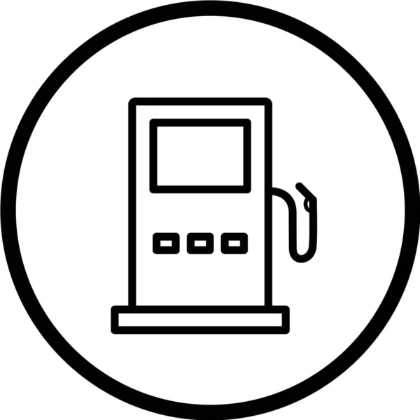 Pictogram Verkeersbord Vectorillustratie — Stockvector