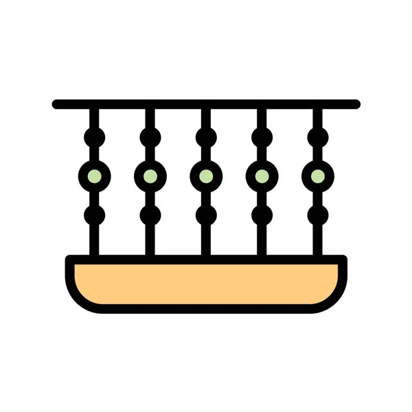 테라스 일러스트 아이콘 — 스톡 벡터