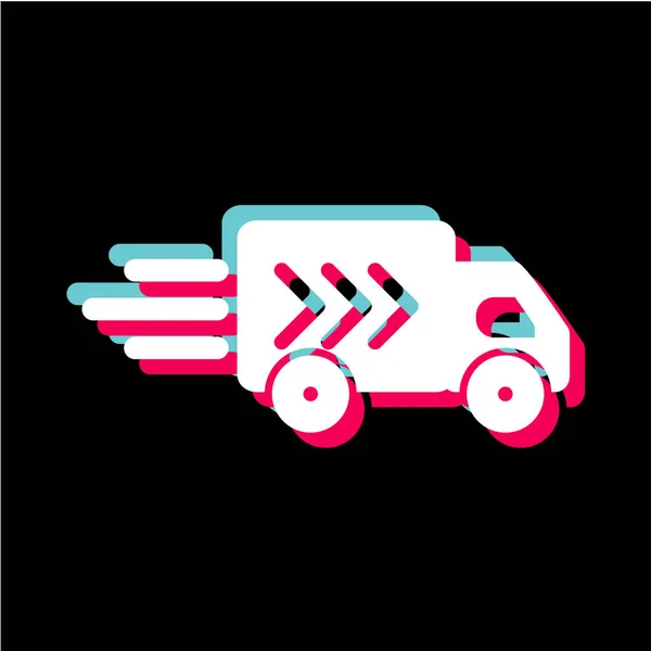 delivery truck icon vector illustration