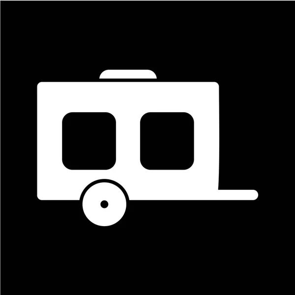 Icono Transporte Vector Ilustración — Archivo Imágenes Vectoriales