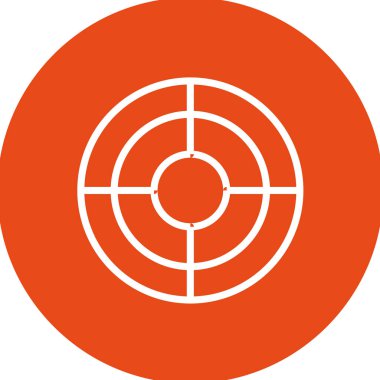 Vektör illüstrasyonu, çapraz simge 