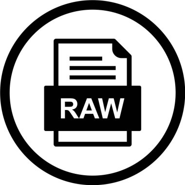 dosya biçimi simgesi, vektör illüstrasyonu