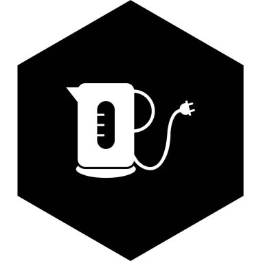 Kettle Simgesi Moda Biçimli Ayrı Arkaplan