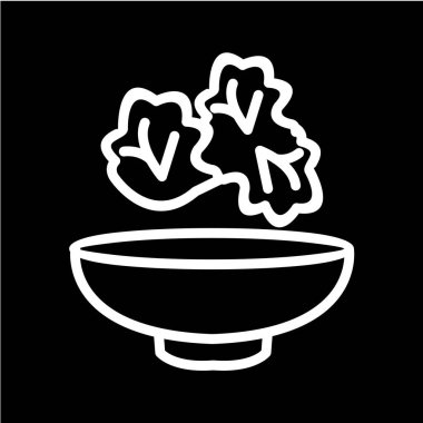  Gıda ve içecek Web ikonu vektör illüstrasyonu