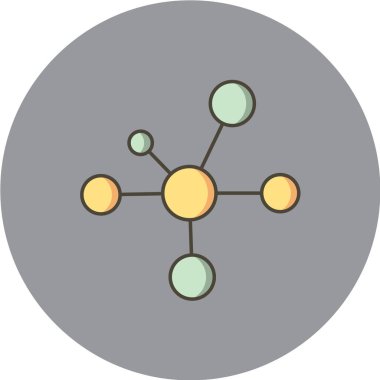 Modern eğitim ikonunun vektör illüstrasyonu