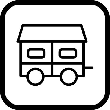 Mobil Ev Simgesi Moda Biçimli İzole Arkaplan