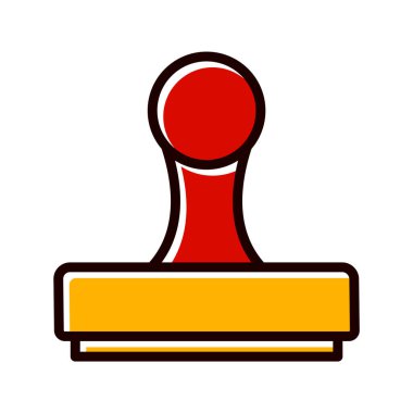 Moda Biçiminde Pul Simgesi İzole Arkaplan