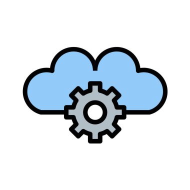 Vektör illüstrasyonu, hava simgesi 