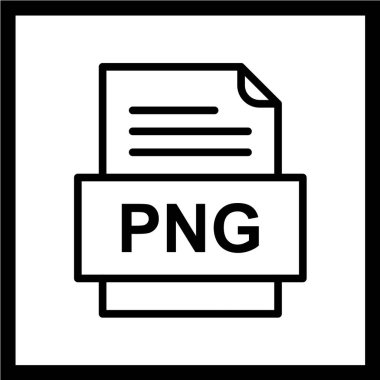 dosya biçimi simgesi, vektör illüstrasyonu