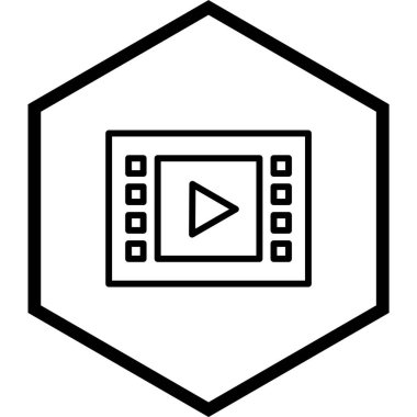 Müzik Oynatıcı Simgesi Moda Biçiminde İzole Arkaplan