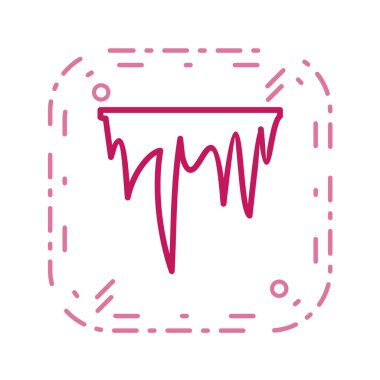 minimalist vektör illüstrasyonu, uygulama simgesi