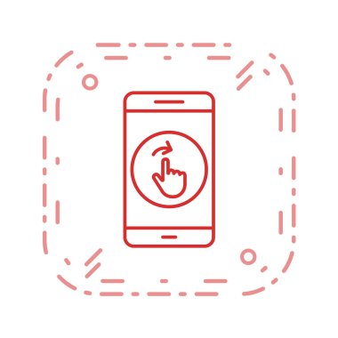 Mobil Uygulamalar konsept vektör çizimi beyaz arkaplan üzerinde 