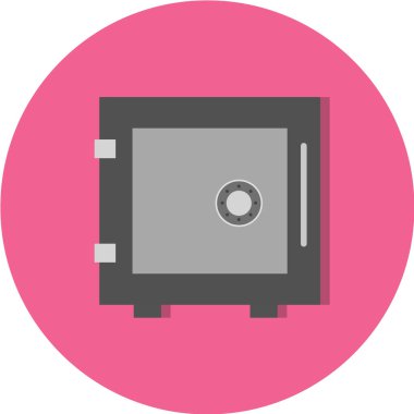 Güvenli simgenin vektör illüstrasyonu