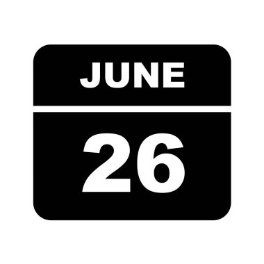 Takvim simgesi tasarımı, vektör illüstrasyonu