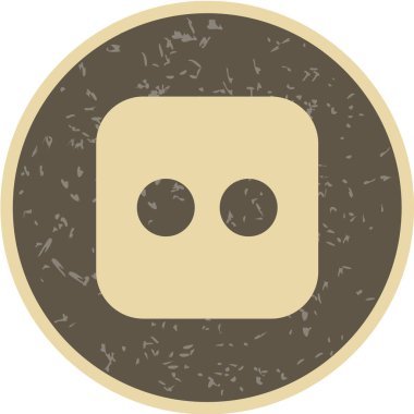 minimalist vektör illüstrasyonu, uygulama simgesi