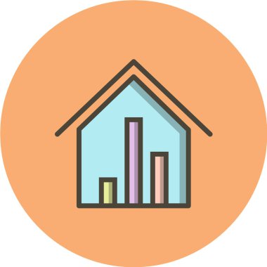 minimalist vektör illüstrasyonu, uygulama simgesi