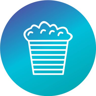  Gıda ve içecek Web ikonu vektör illüstrasyonu